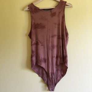 Pink Tie Dye Bodysuit